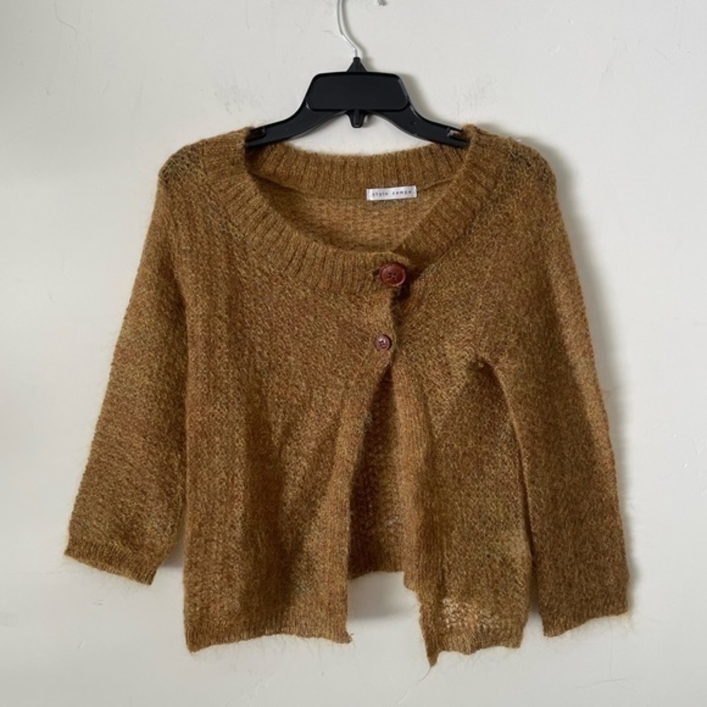 style zampa thin sweater cardigan. Asian Size M